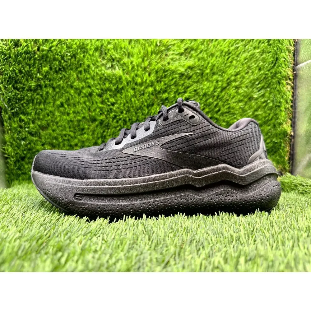 Brooks Ghost Max 2 1204201B020 Athletic Shoes Women's 7B Black Mesh Road Running